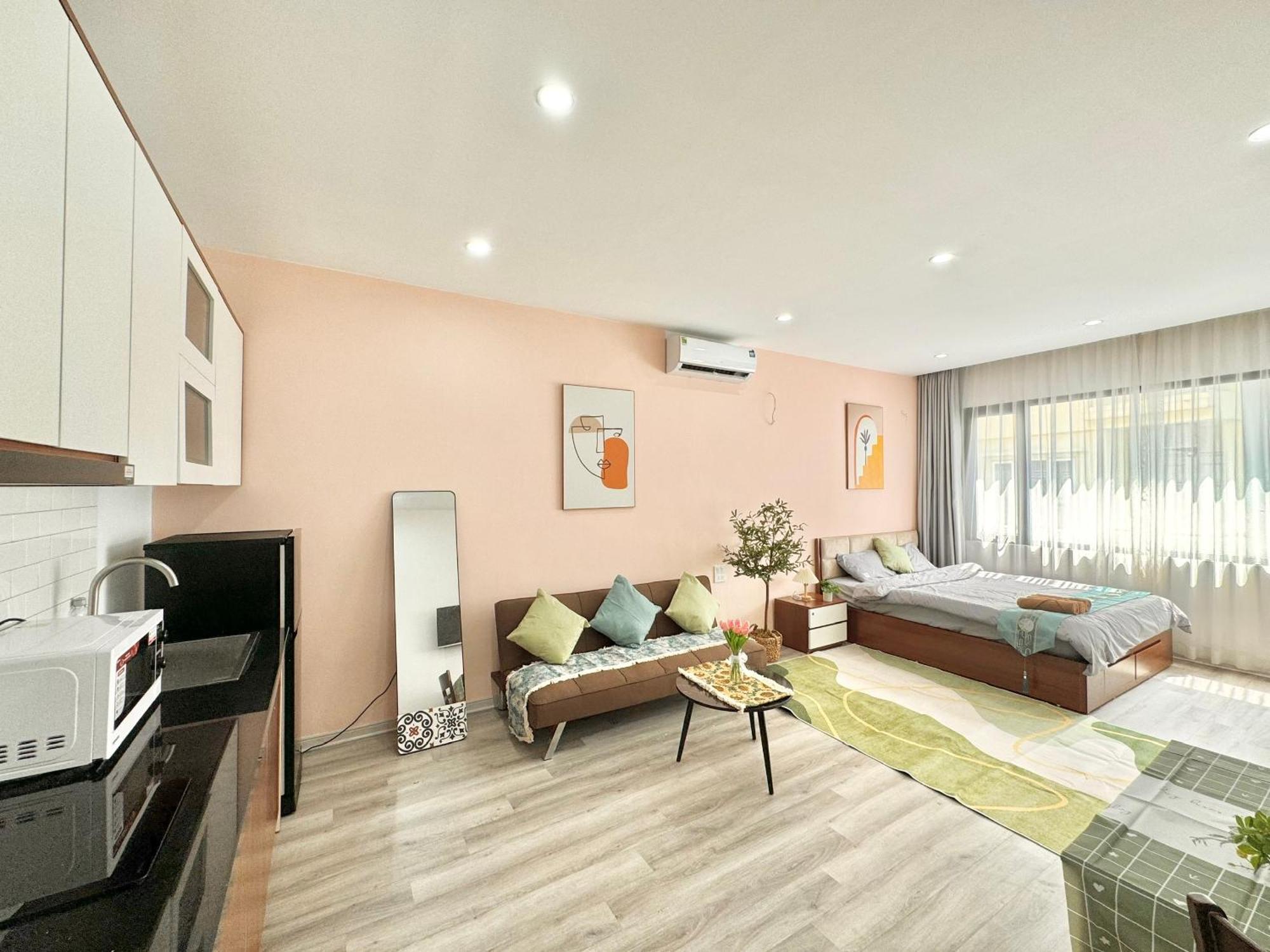 Modern & Comfy Apartment Hanói Exterior foto
