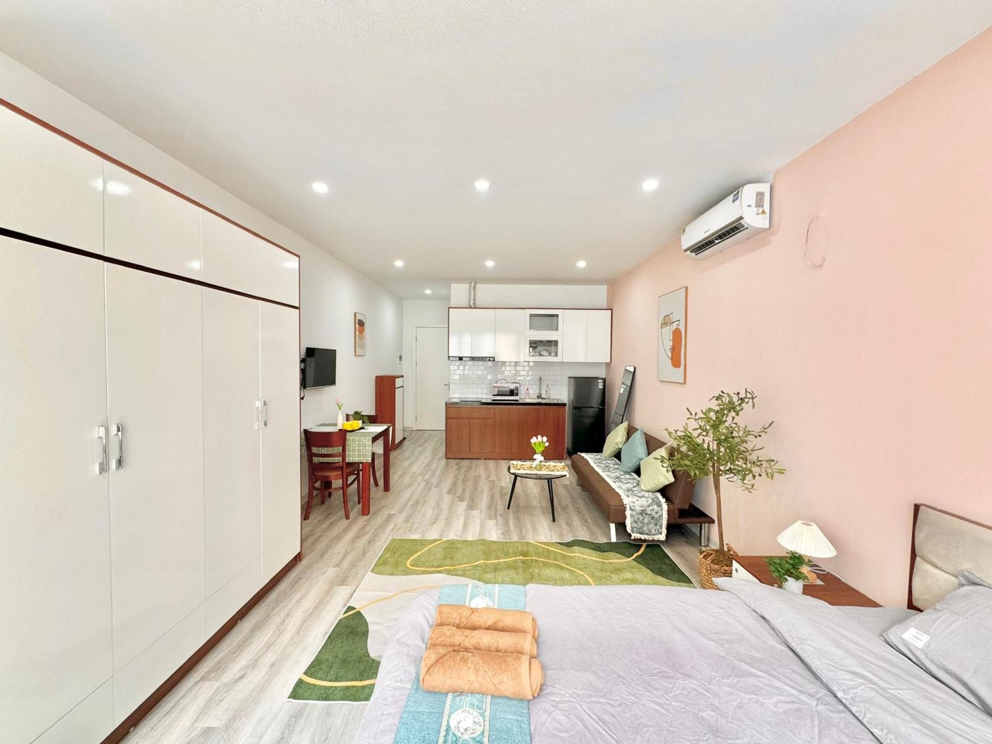 Modern & Comfy Apartment Hanói Exterior foto