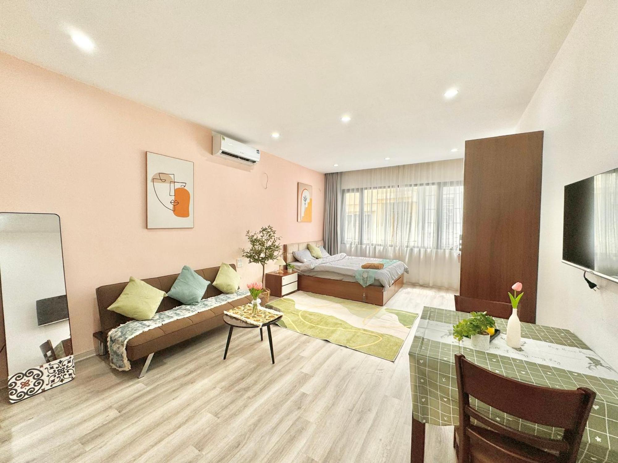 Modern & Comfy Apartment Hanói Exterior foto