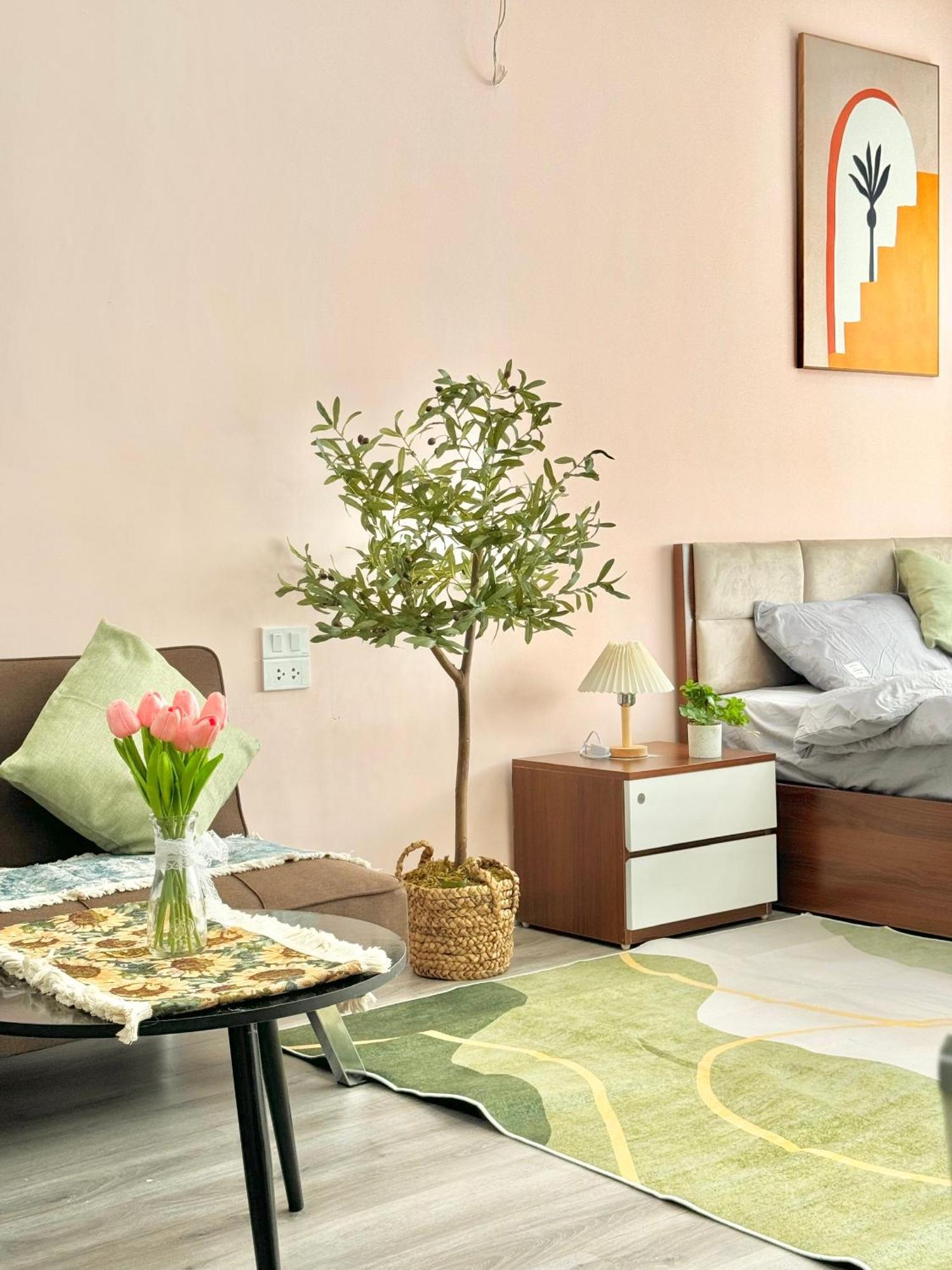 Modern & Comfy Apartment Hanói Exterior foto