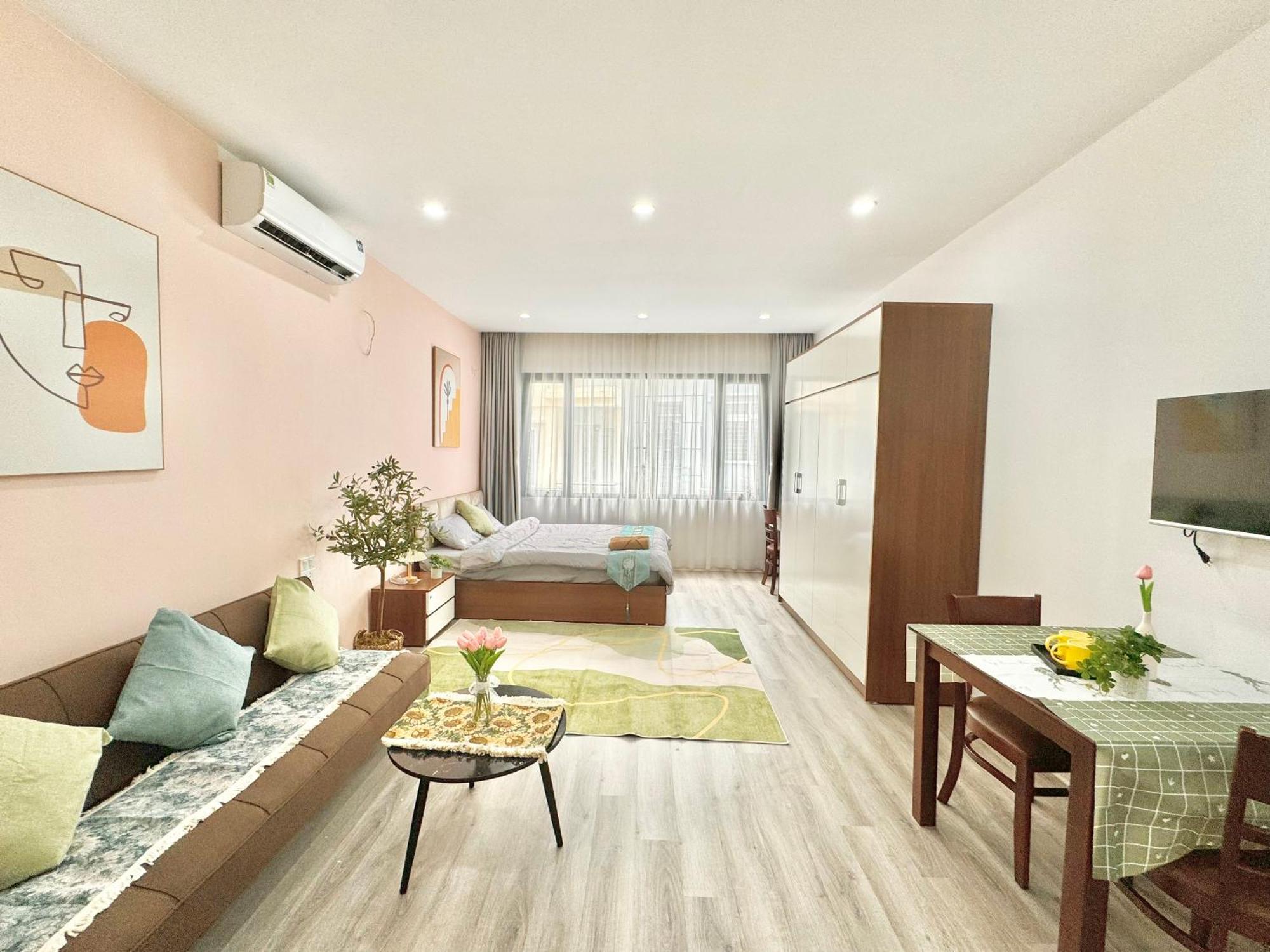Modern & Comfy Apartment Hanói Exterior foto
